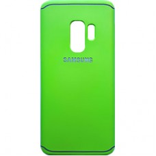Capa para Samsung Galaxy S9 Plus G965 - Emborrachada Efeito Metal Verde